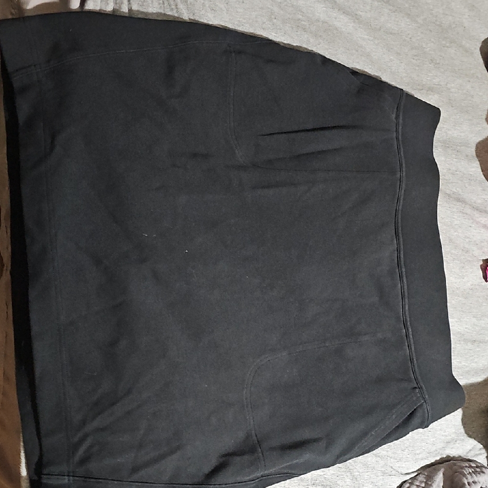 Duluth Trading Co Black Midi Skirt